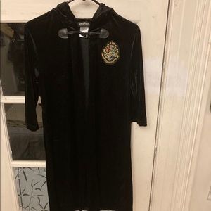 Harry Potter Cape Robe Size Medium Hogwarts Black
